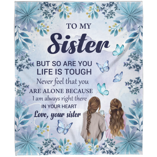 To My Sister | FLM Arctic Fleece Blanket 50x60