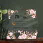 Mom I Love You Forever Printed Acrylic Puzzle Plaque Mother's Day Gift
