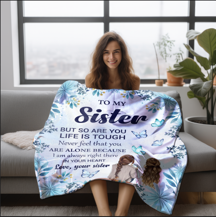 Sister fleece blanket sale